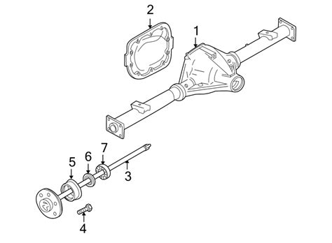 Ford F X Rear Differential Diagram Diagram Ford