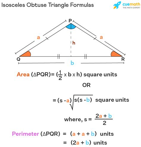 Isosceles Obtuse Triangle Properties Definition Formula Examples