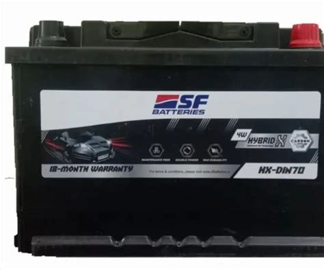 47 Ah SF Sonic HX DIN70 4W Car Battery At Rs 7899 In New Delhi ID