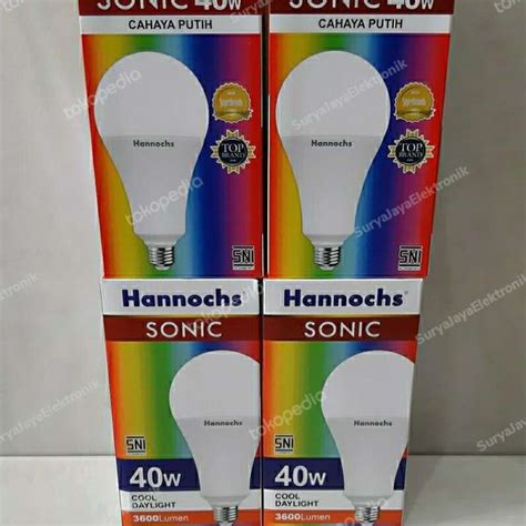 Jual Lampu Led Hannochs Sonic Cahaya Putih Watt Di Seller Sinar