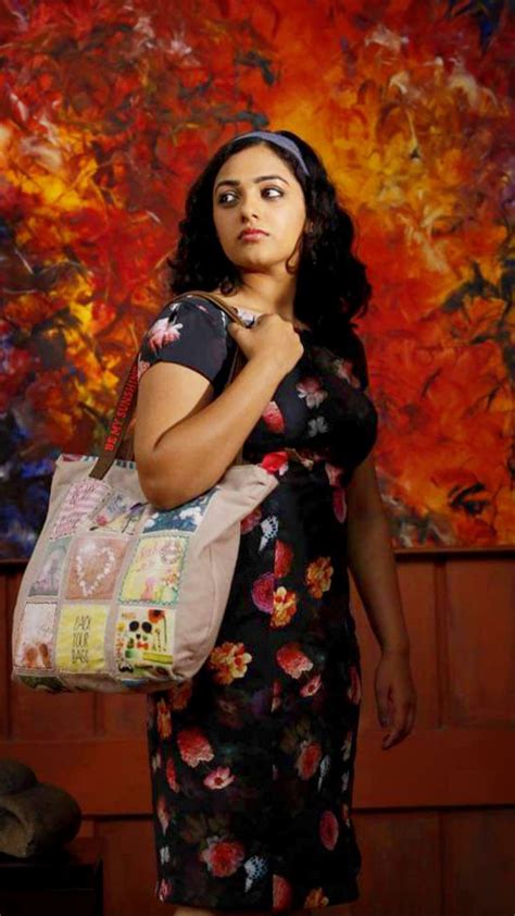 Nithya Menon Cute Nithya Menon Ok Kanmani Nithya Menon Hd Wallpaper