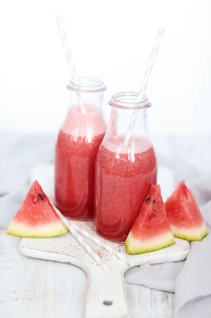 Free Photo Watermelon Smoothie Summer Refreshing Drink