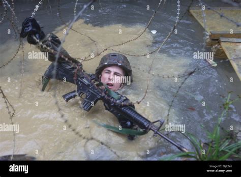 A Marine With St Platoon Company B Battalion Landing Team St