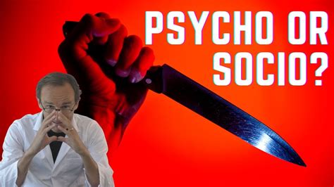 The Difference Between Psychopaths And Sociopaths Youtube