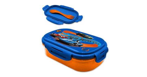 Hot Wheels szendvicsdoboz és evőeszköz szett Pepita hu