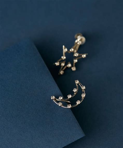 Ader（アデル）の「ader Bijoux Filigree Moon Star Earring（イヤリング）」 Wear