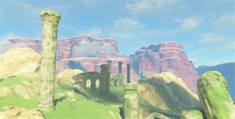 Tingles Maps Ancient Columns Breath Of The Wild Zelda Universe