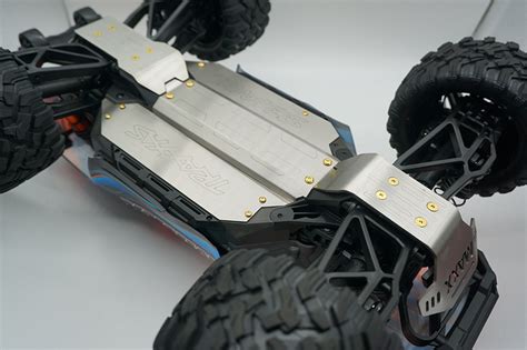 TRAXXAS MAXX 4S 1 10 STAINLESS STEEL SKID PLATE GPM RACING UPGRADE