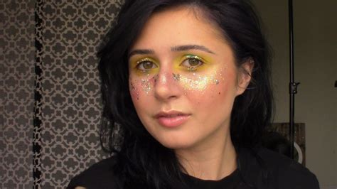 Festival Glitter Freckle Makeup Youtube