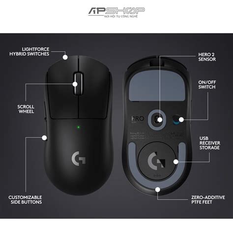 Chuột Logitech G Pro X Superlight 2 Siêu Phẩm đáng Mua Năm 2024 Apshopvn