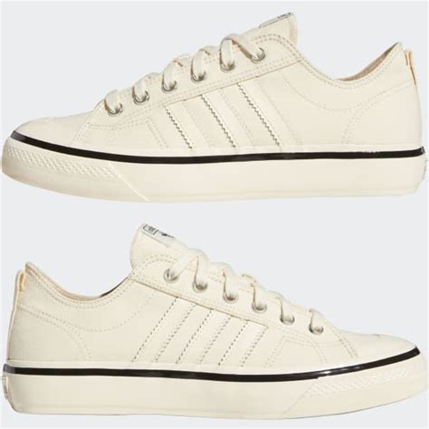 Beige Adidas Nizza RF 74 Shoes Men Lifestyle Adidas US