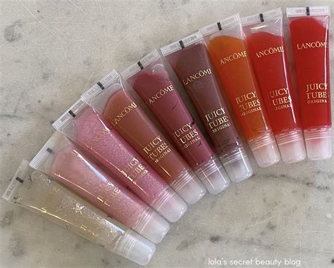 lola s secret beauty blog Lancôme Juicy Tubes Original Lip Gloss is a