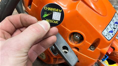 Primer Bulb Replacement On Husqvarna 235 Chainsaw Youtube