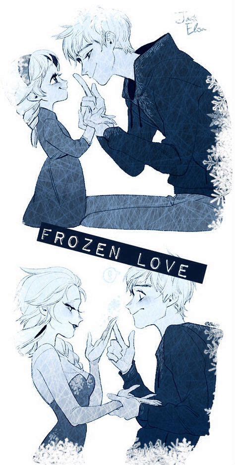 Frozen Love Jack Frost And Elsa