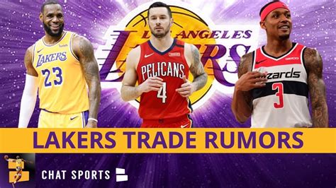 Los Angeles Lakers Rumors Jj Redick Trade Nba Trade Rumors On Bradley Beal Youtube