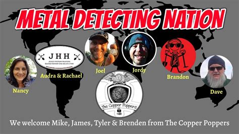 Metal Detecting Nation Welcomes The Copper Poppers Youtube