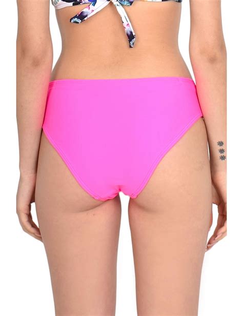 Calz N Cl Sico De Bikini Con Transparencia Fucsia Samia Cl Tama O M