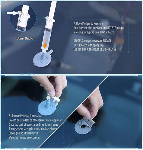 Dewu Windscreen Crack Repair Kit Window Glass Liquid Repair Resin Kit