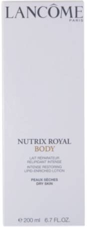 Lanc Me Nutrix Royal Body Lait Corporel R Novateur Pour Peaux S Ches