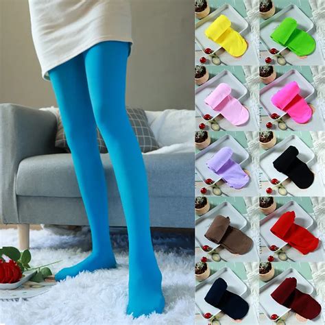 Velvet Stockings Socks Candy Colors Pantyhose Color Stockings