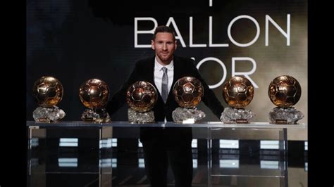 Ballon dOr: Complete list of mens award winners, Messi wins 7th prize