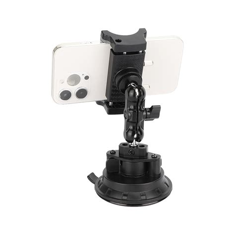 Camvate Suction Cup Mount With Mini Ball Head Extension Arm And