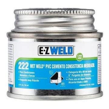 Pegamento Para PVC 59 Ml EZ WELD