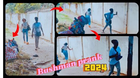 Top Funniest Reactions Of Bushman Prank Trashman Prank 2024 Bushman