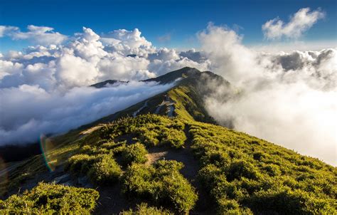 Wallpaper sky, cloud, mountain, path images for desktop, section ...