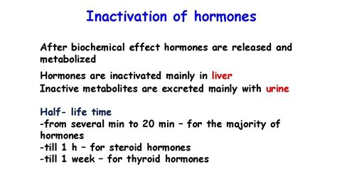 Hormones Receptors and Signal Transduction Learning Objectives 1