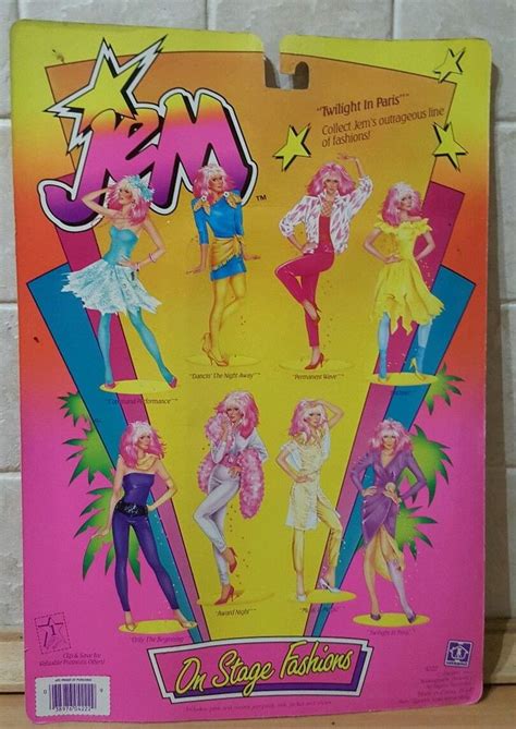 Jem Doll Truly Outrageous Outfit Twilight In Paris 4222 4040 Hasbro 1980 S Jem Doll Jem And