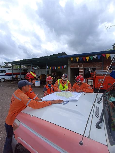 Protección Civil Táchira Se Une A Búsqueda De Desaparecidos En La Grita