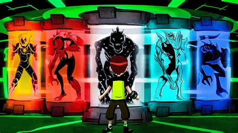 All Carnitrix Alien Chambers In Ben 10 Cartoon YouTube