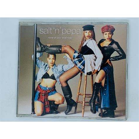 即決CD UK盤 Salt N Pepa none of your business ソルト ン ペパ イギリス盤 I02