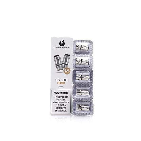 Lost Vape UB Lite Coils 5 Pack Hardware From Flavour Boss UK