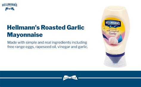 Hellmann S Roasted Garlic Mayonnaise 8 45 Fl Oz 250 Ml 252 G