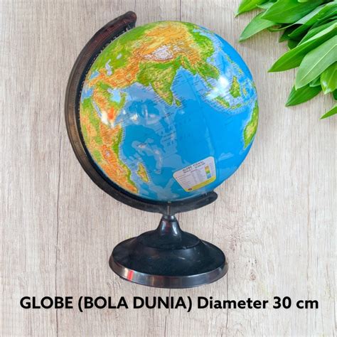 Jual PROMO GLOBE BOLA DUNIA 30 Cm Alat Peraga Pendidikan IPS