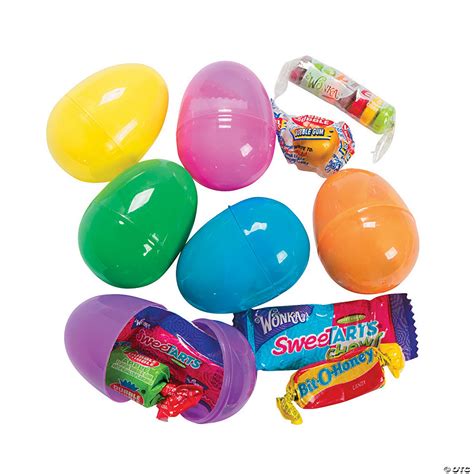 Bright Candy-Filled Easter Eggs - 24 Pc. | Oriental Trading