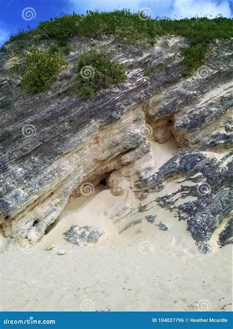 Outcrop Of Limestone Royalty-Free Stock Photography | CartoonDealer.com