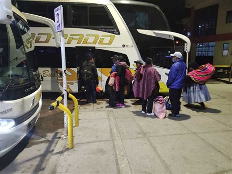 Viajes Desde La Terminal De Buses Se Reanudar N El De Enero De