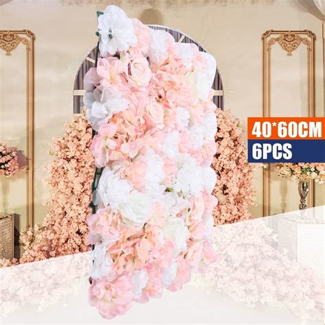 Artificial Flower Wall Panels Pack Of X Flower Wall Mat Silk