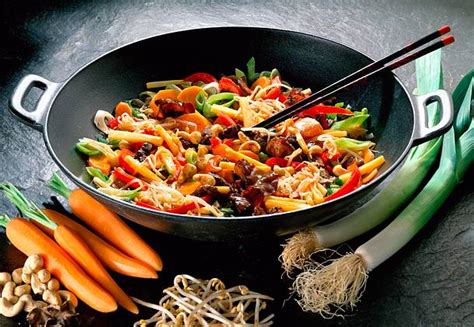 Gemüse im Wok Rezept LECKER