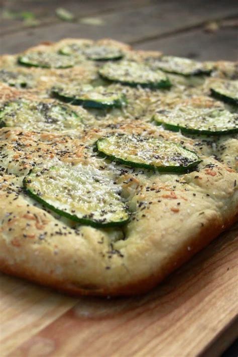 Zucchini Parmesan Focaccia Broma Bakery