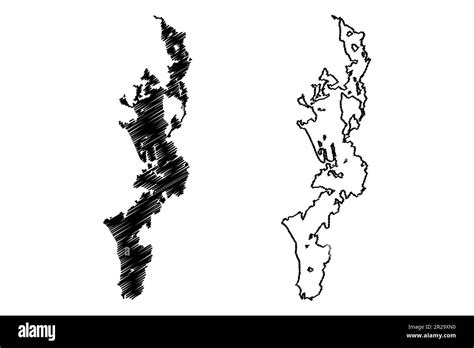 Lake Lovozero (Russia, Russian Federation, Murmansk Oblast) map vector ...