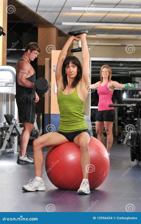 People Working Out Stock Images - Image: 12956434