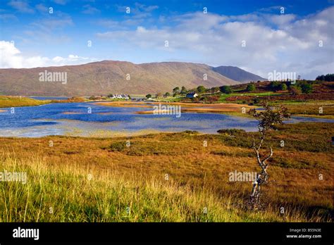 View Over Loch A Mhuilinn At Milltown Near Applecross Highlands