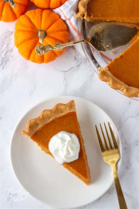 The BEST Homemade Pumpkin Pie Make Pumpkin Pie From Scratch