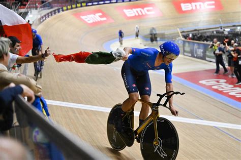 Europei Di Ciclismo Su Pista Jonathan Milan Oro Nell Inseguimento