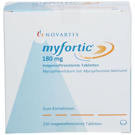 Myfortic 180 Mg 250 St Mit Dem E Rezept Kaufen Shop Apotheke