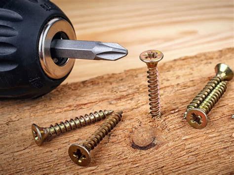 Wood Screw Sizes Chart